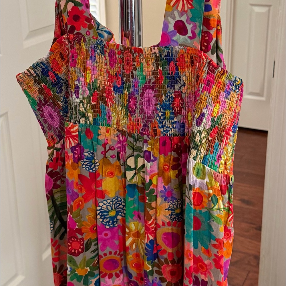 Tricia Natural Life Colorful Sundresd Mini. Size Large - Picture 5 of 6
